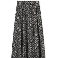 Poplin Maxi Skirt-Point