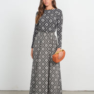 Poplin Maxi Skirt-Point