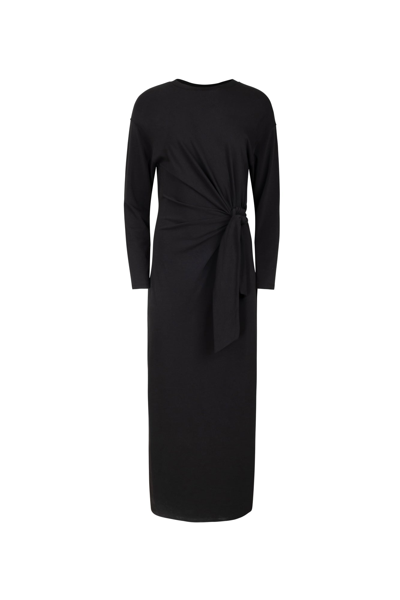 Side Tie Dress-Point