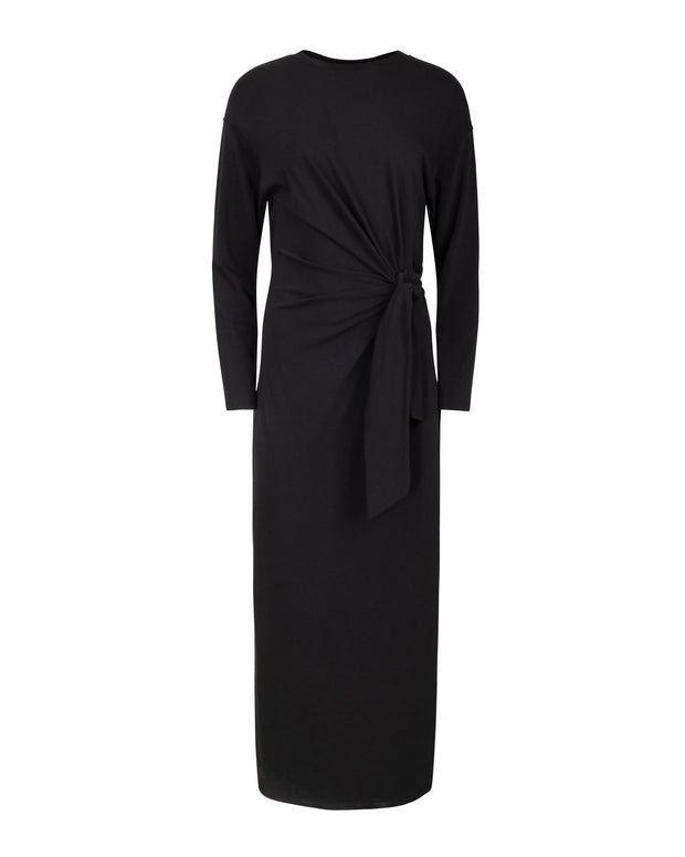 Side Tie Dress-Point