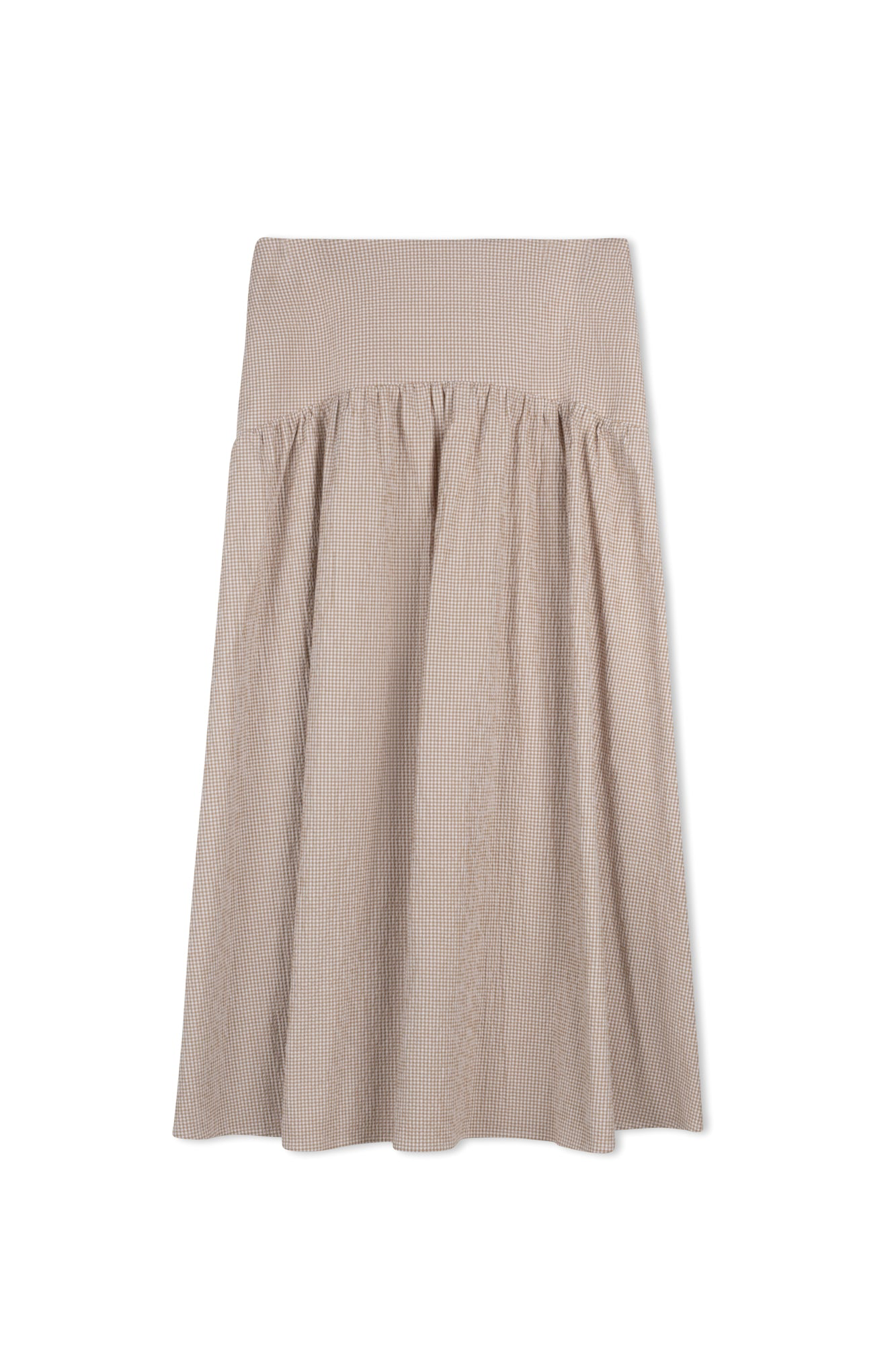 Gingham Skirt-Point