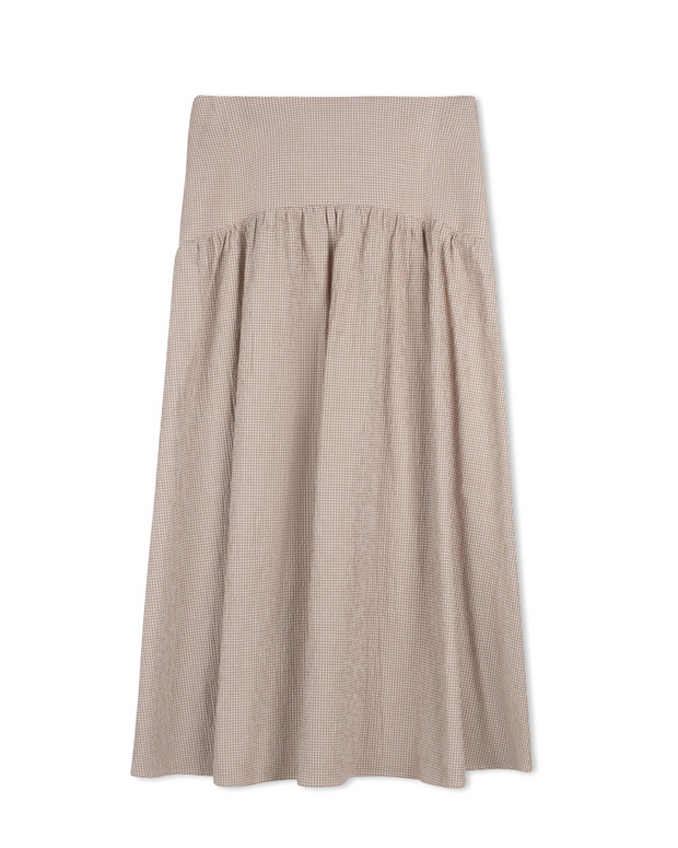 Gingham Skirt-Point