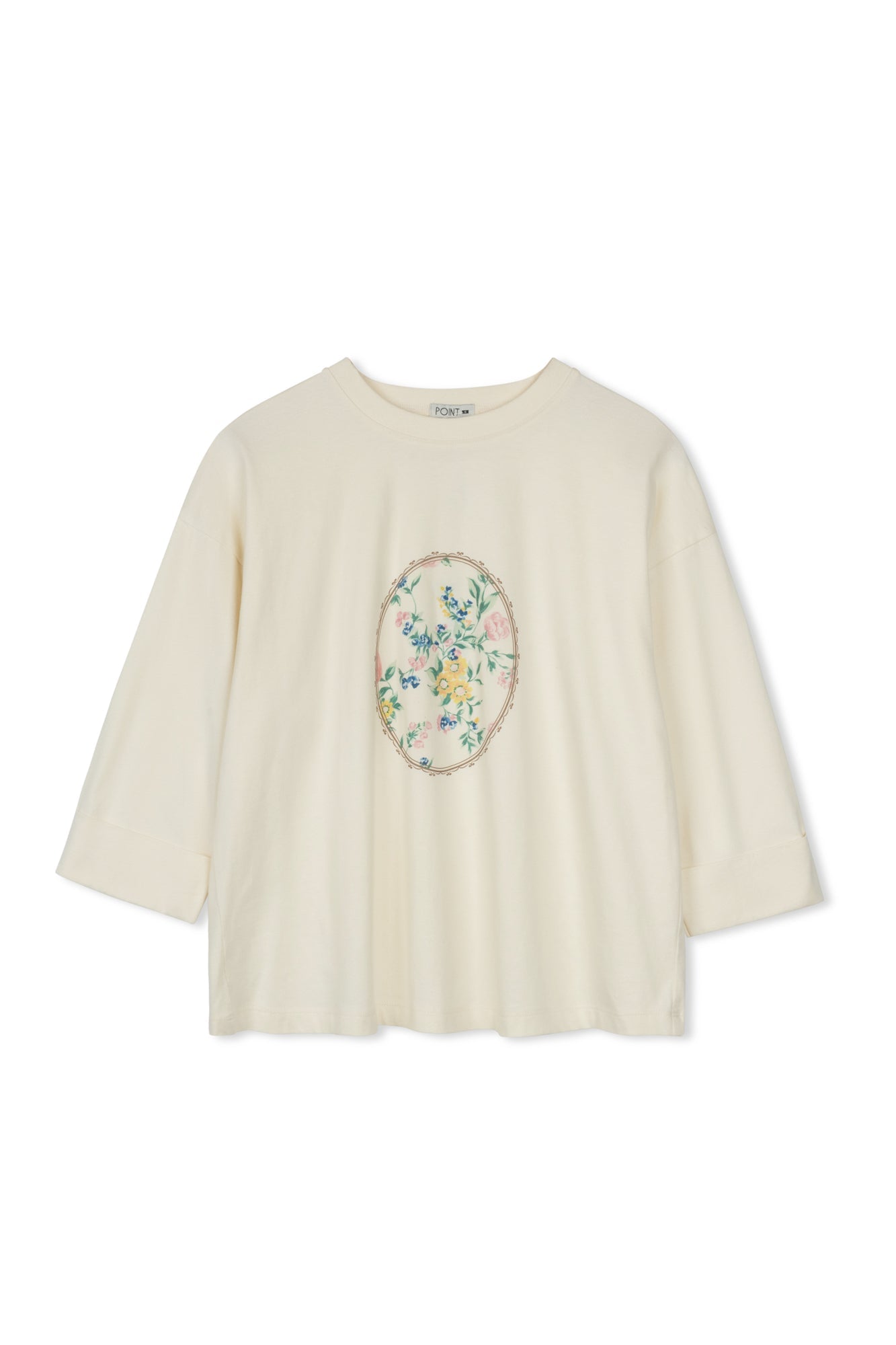 Roll Cuff Tee-Point