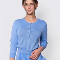 3/4 sleeve knit cardigan