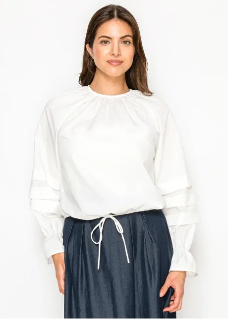 Cinch Waist Blouse