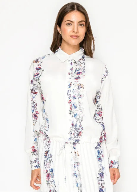 Cinch Waist Blouse