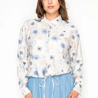 Cinch Waist Blouse