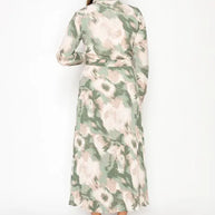 Pleated Dress With Belt