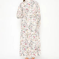 Printed shirtdress