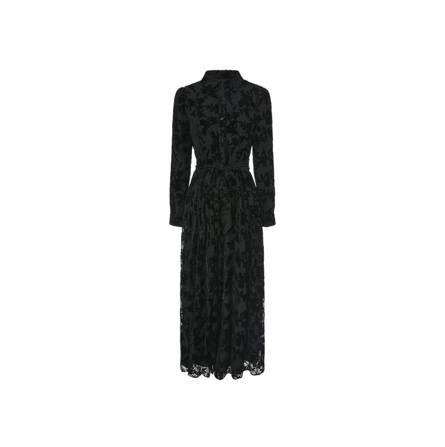 FLOWY MESH DRESS