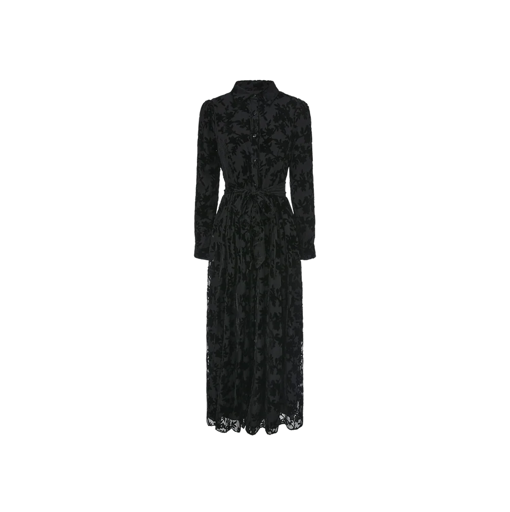 FLOWY MESH DRESS
