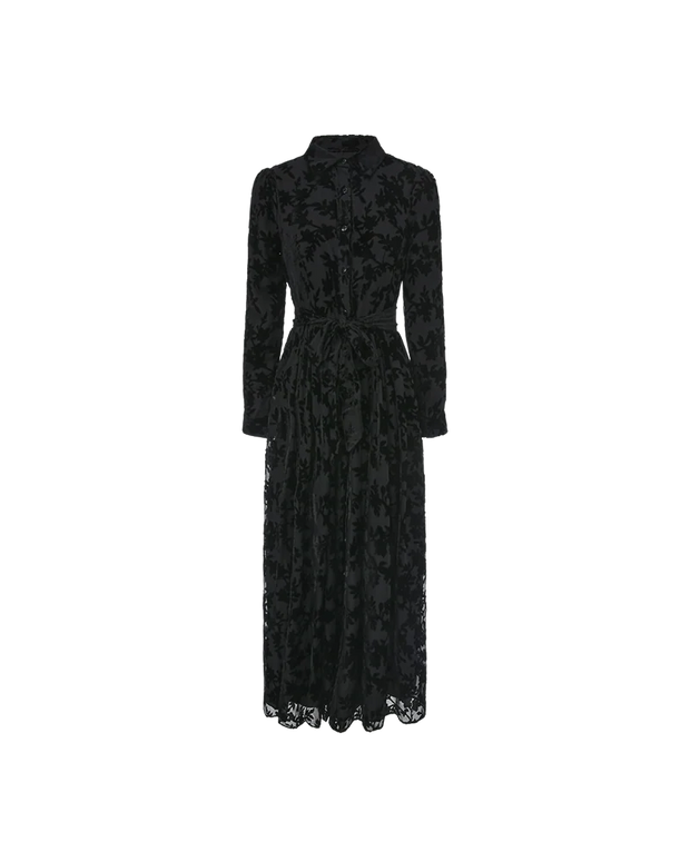 FLOWY MESH DRESS
