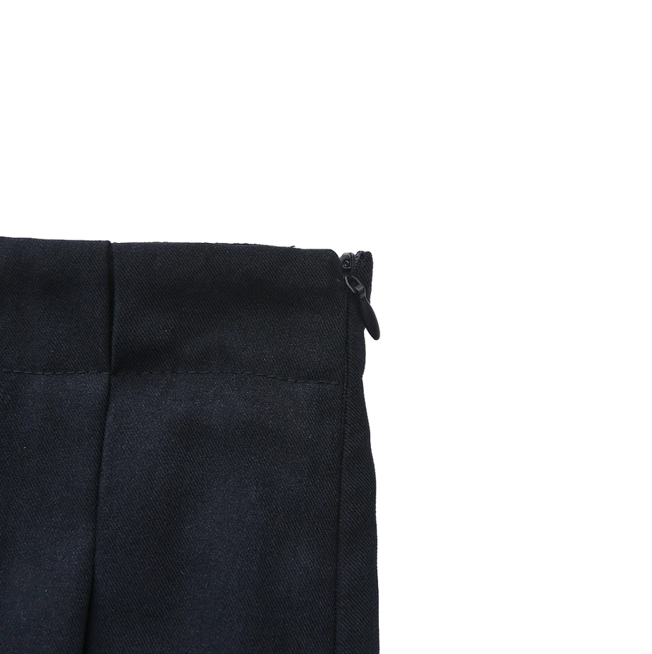 HALT PAINTED PLEATED MIDI SKIRT