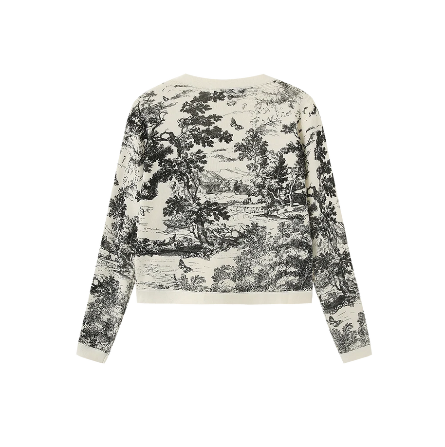 NOME JUNGLE PRINT CARDIGAN