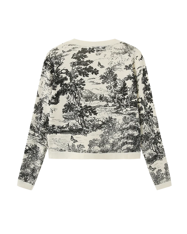NOME JUNGLE PRINT CARDIGAN