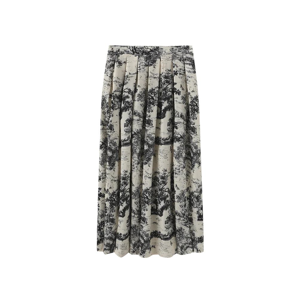 NOME JUNGLE PRINT COTTON SKIRT