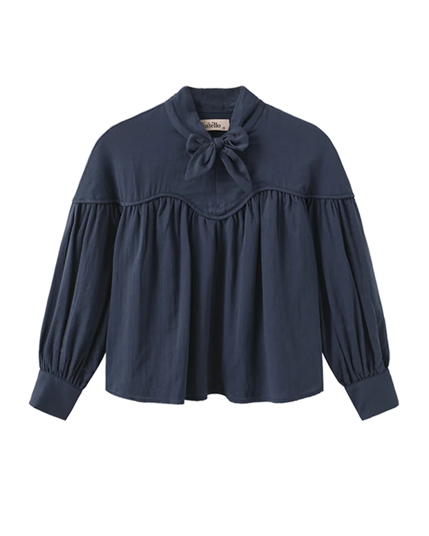 VANT THICK PIPED BLOUSON BLOUSE
