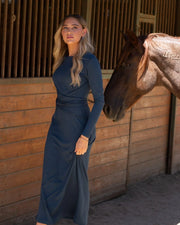 Elise maxi teal - ALV - Fringe Boutique