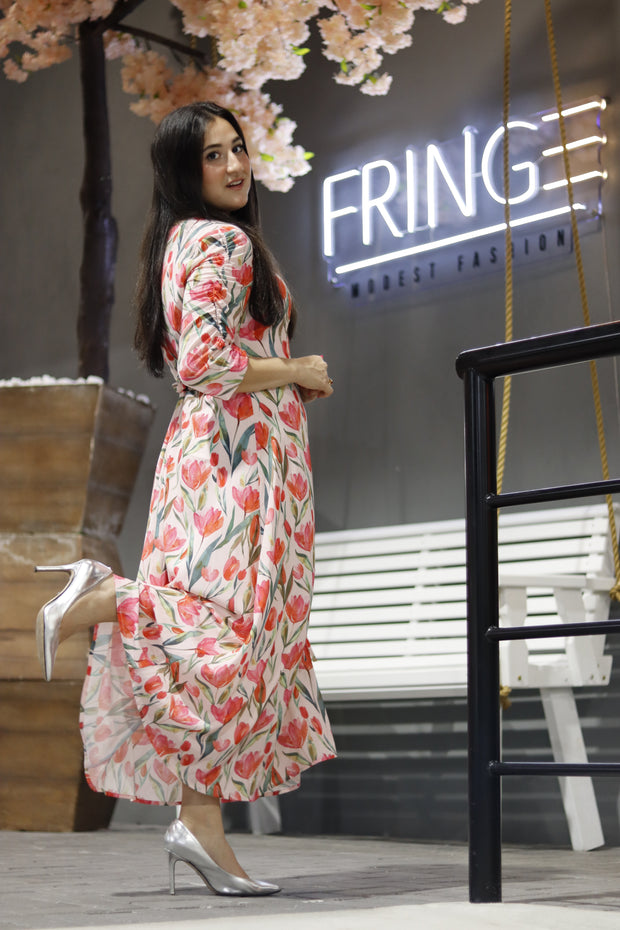 Flora Tea Dress - Fringe Boutique