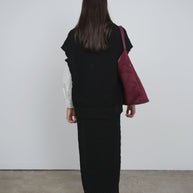 Oversized Sweater Vest - Point