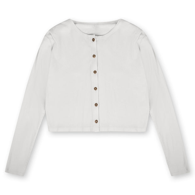 Classic Cardi-Point White