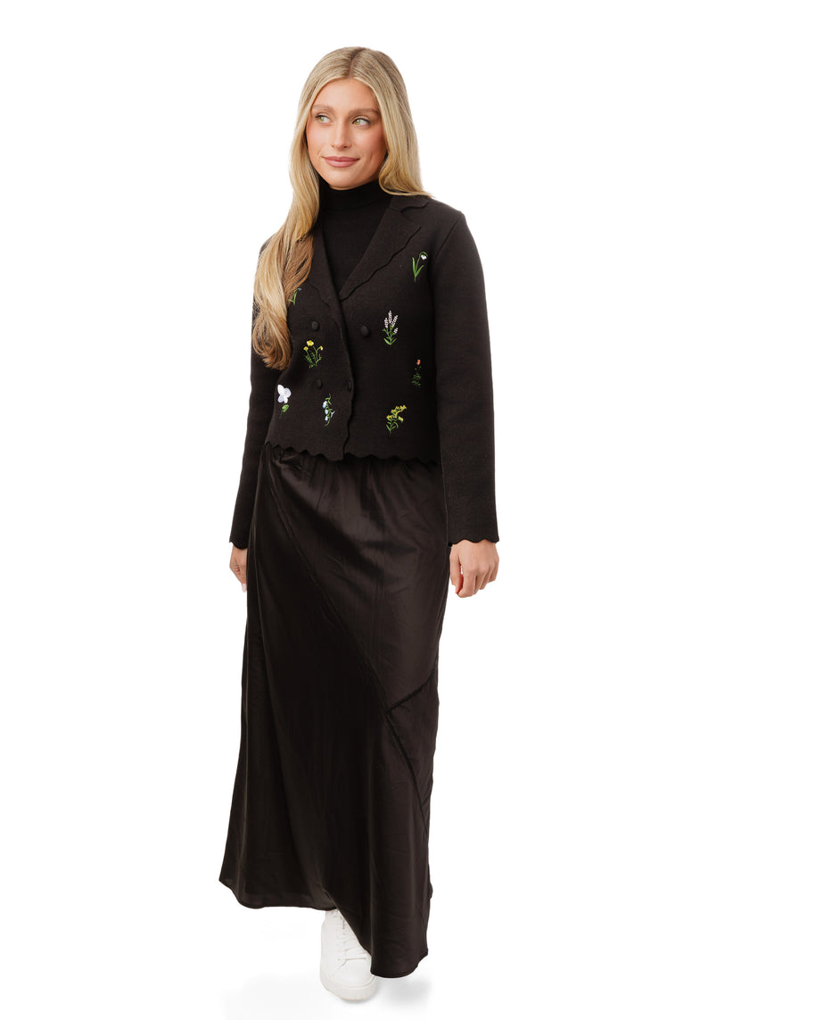 Multicoloured floral blazer-Luella