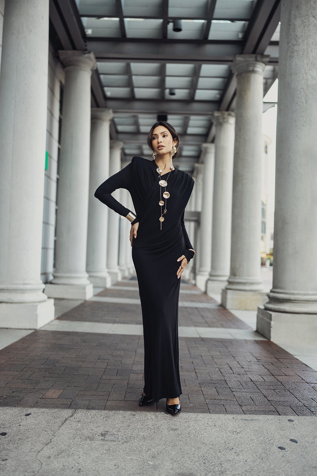 Cascade Dress