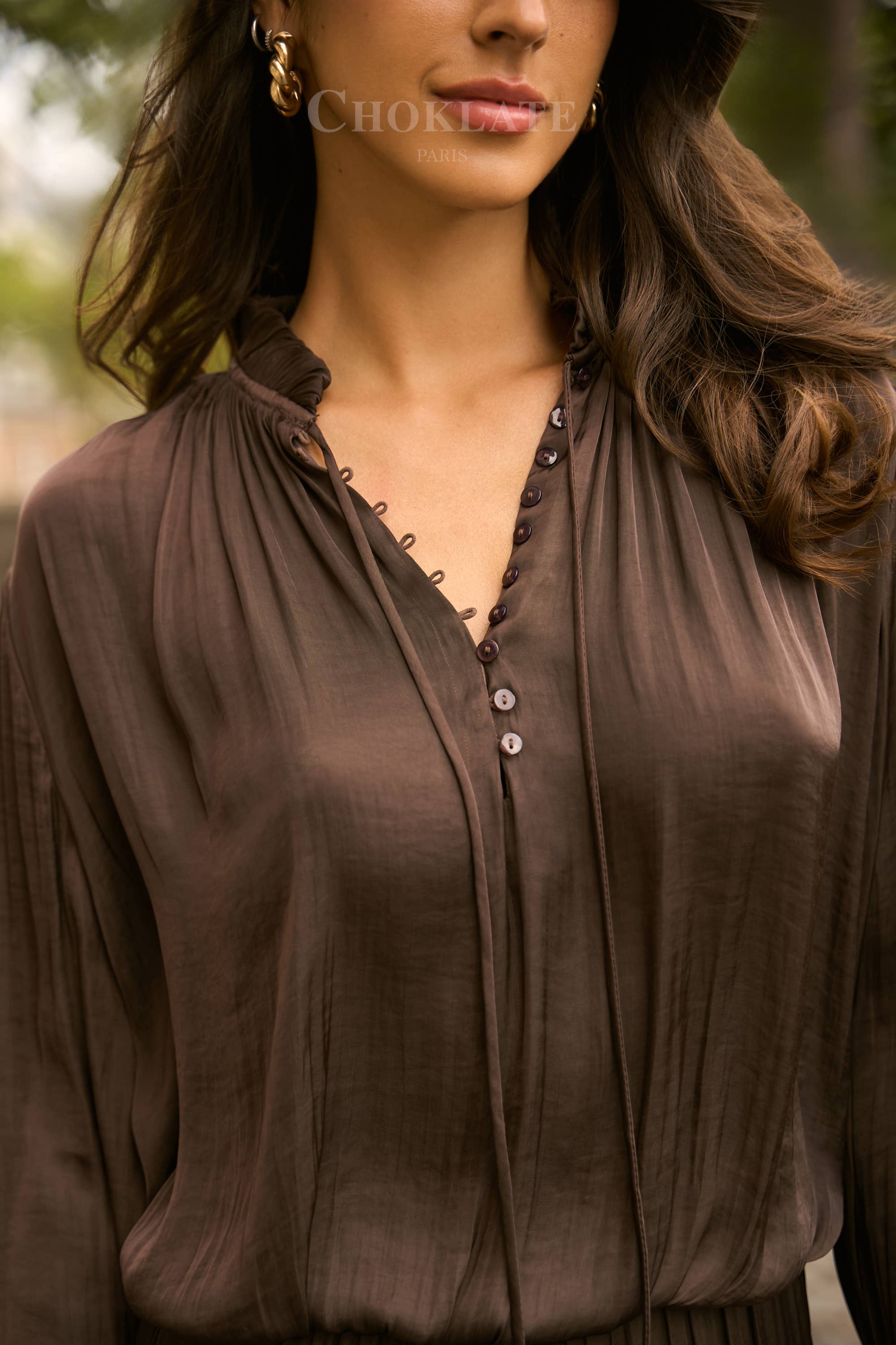 Reese set: blouse & flowing skirt