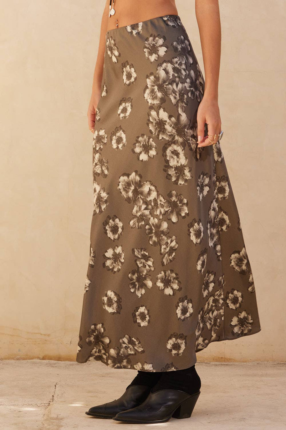 Floral Satin Elastic-Promesa