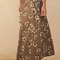 Floral Satin Elastic-Promesa