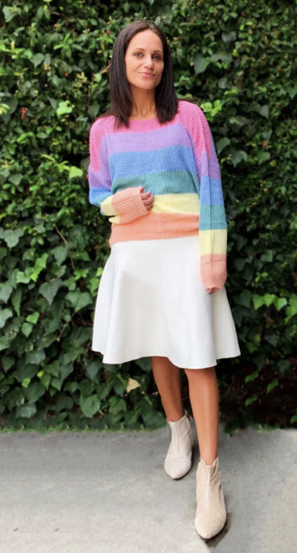 MM Cream Skirt Year Round - Fringe Boutique