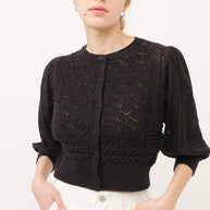 HENDRY 3/4 SLEEVES CARDIGAN ￼