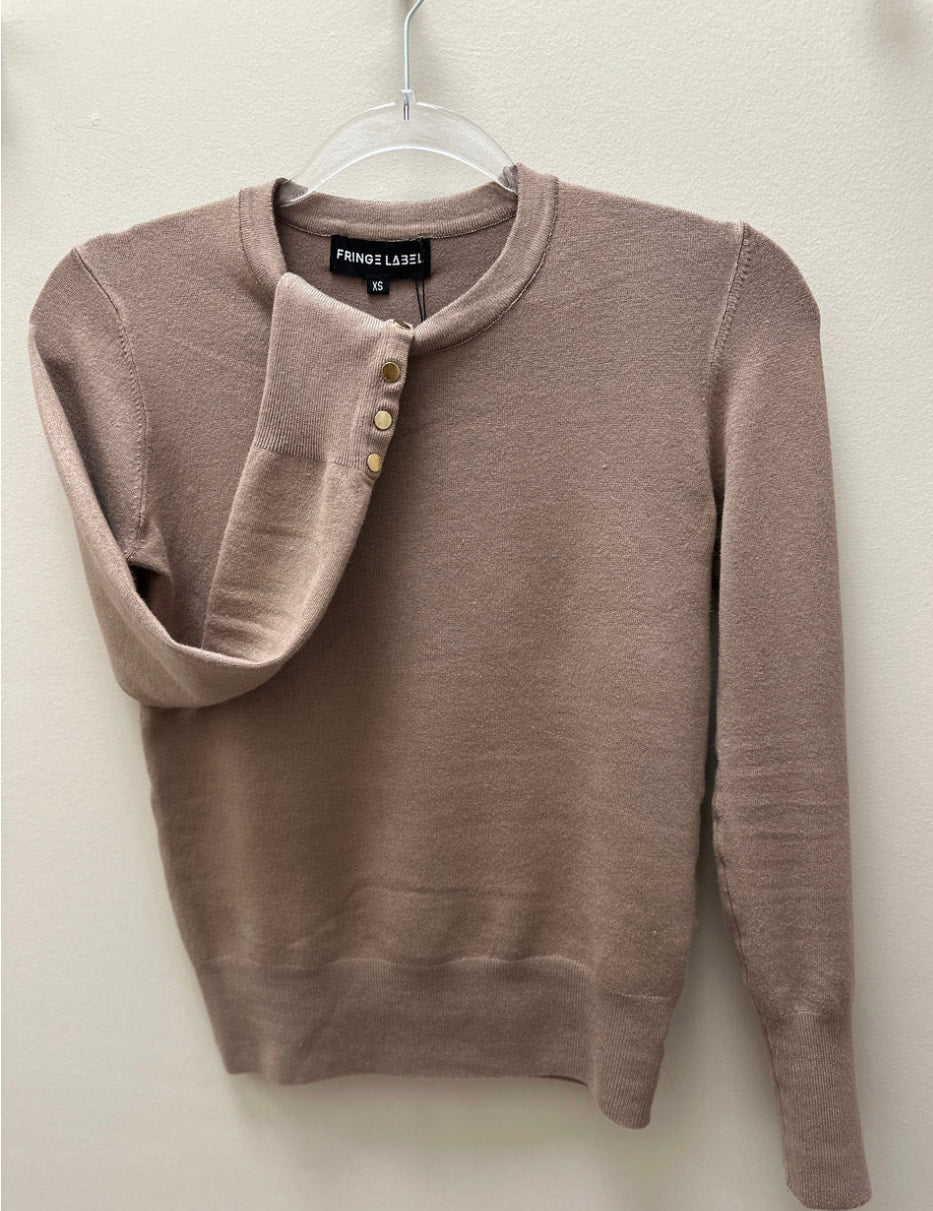 Your Basic Knit Sweater - Fringe - Fringe Boutique