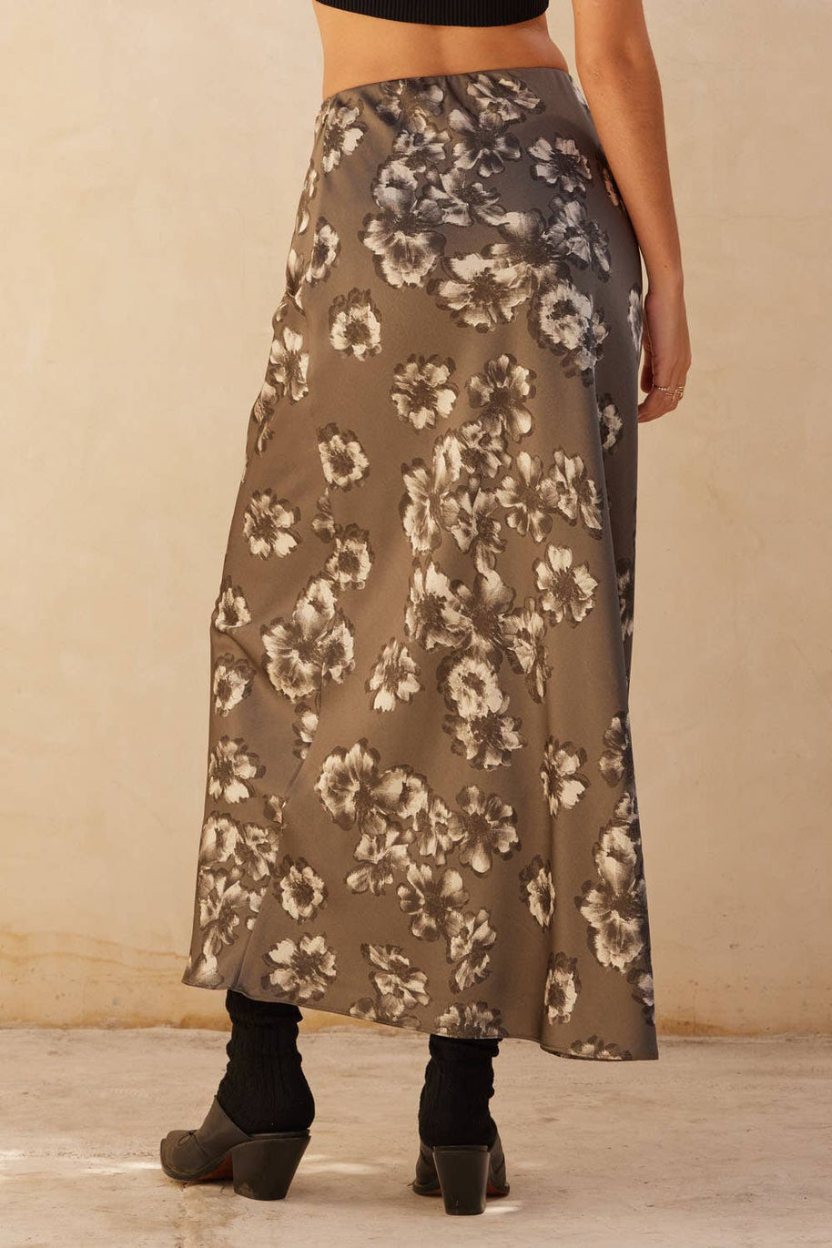 Floral Satin Elastic-Promesa