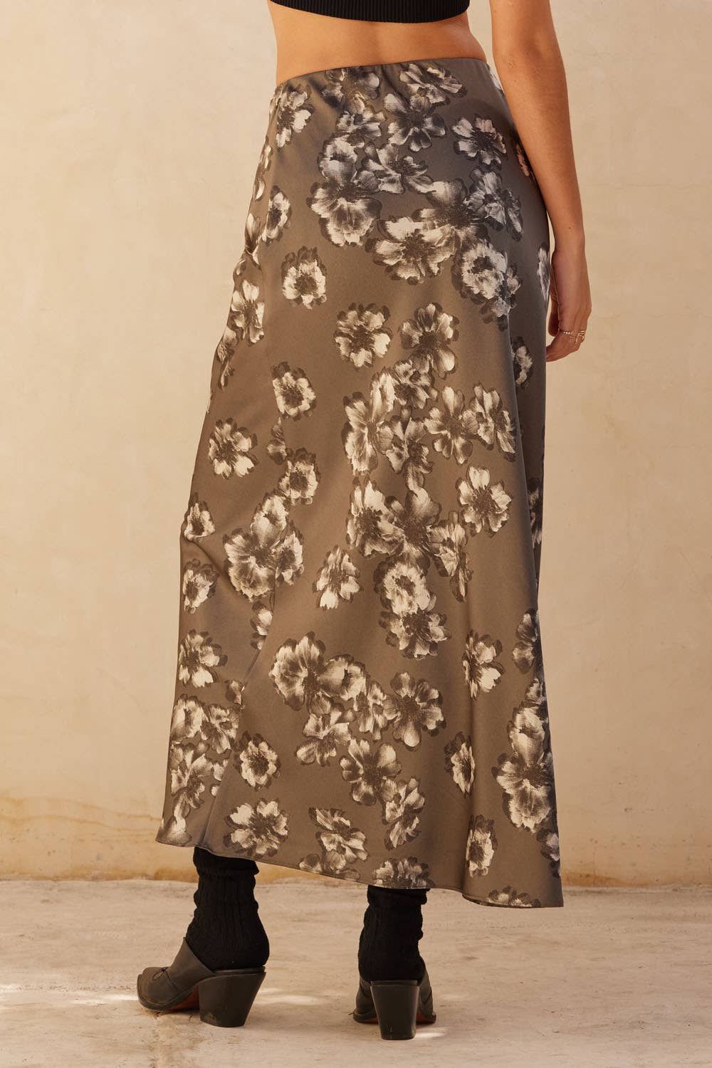 Floral Satin Elastic-Promesa