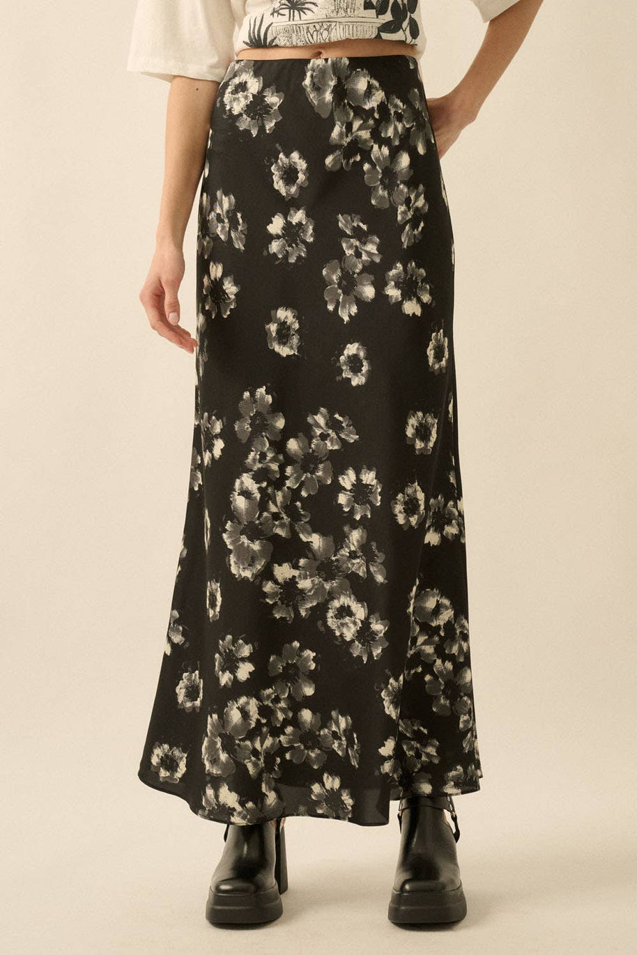 Floral Satin Elastic-Promesa