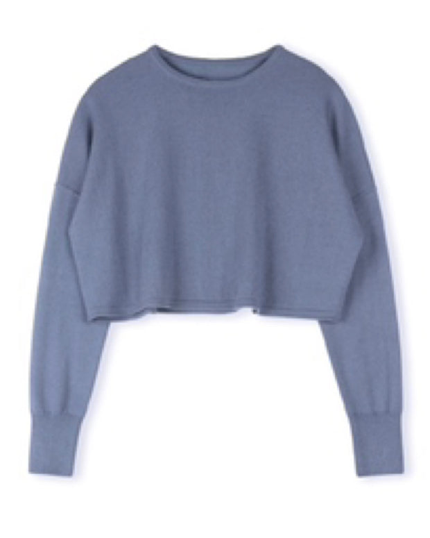 Bentley knit crop top- junee - Fringe Boutique