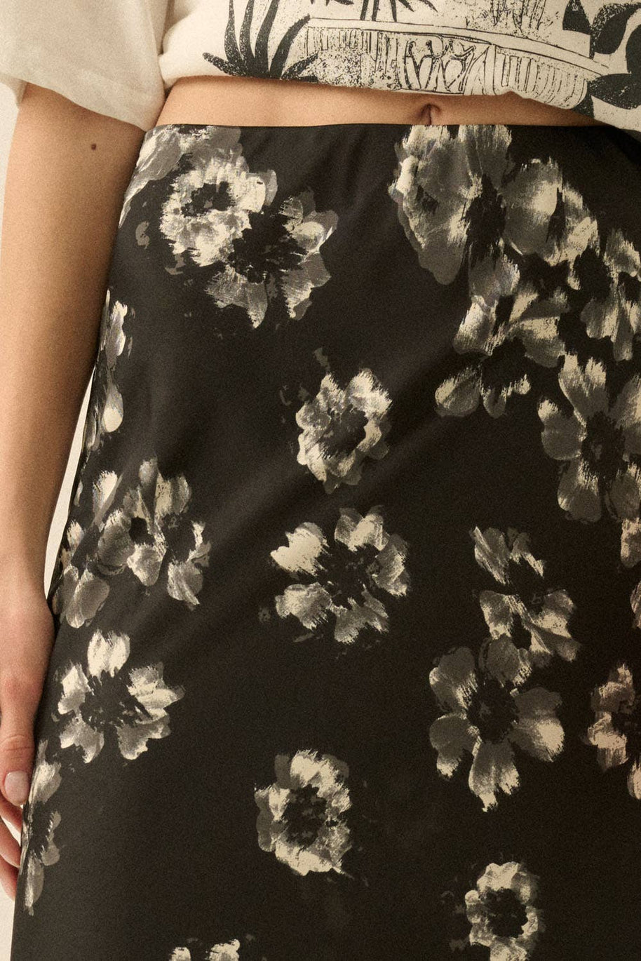 Floral Satin Elastic-Promesa