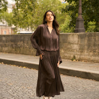 Reese set: blouse & flowing skirt