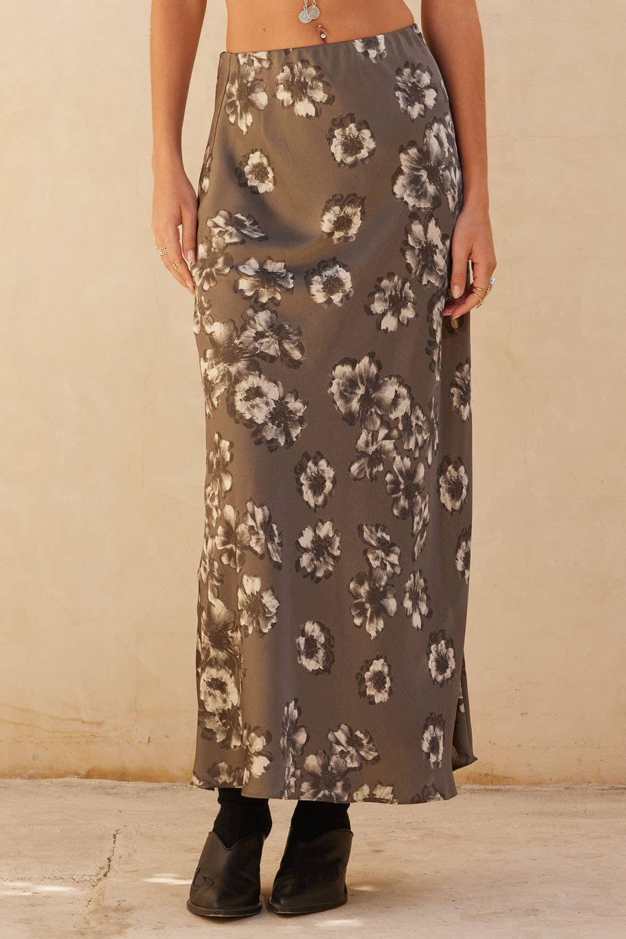Floral Satin Elastic-Promesa