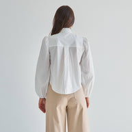 AT3430 Tie neck blouse