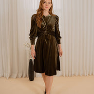 202 olive dress- sewlip