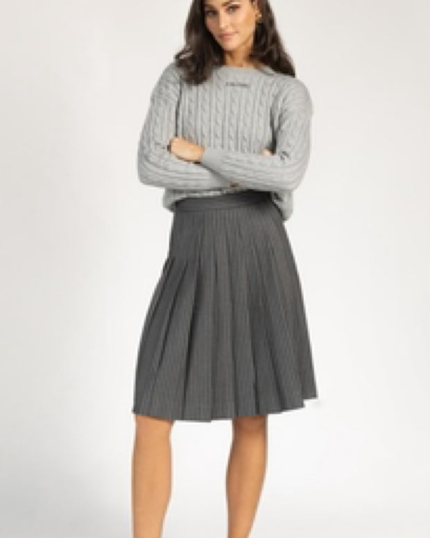Cable Knit Sweater- Loup - Fringe Boutique