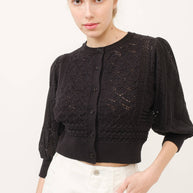 HENDRY 3/4 SLEEVES CARDIGAN ￼