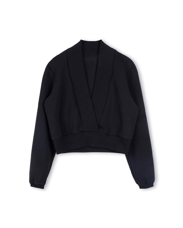 Daisy v-neck ribbed sweater-junee - Fringe Boutique