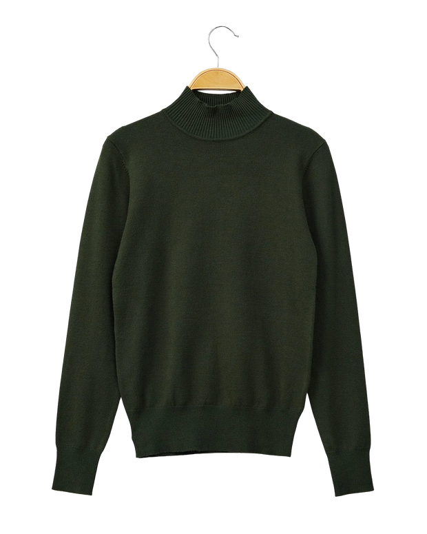 Green Knit Top - Mima Rosso